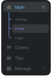 Menu Mobile Application