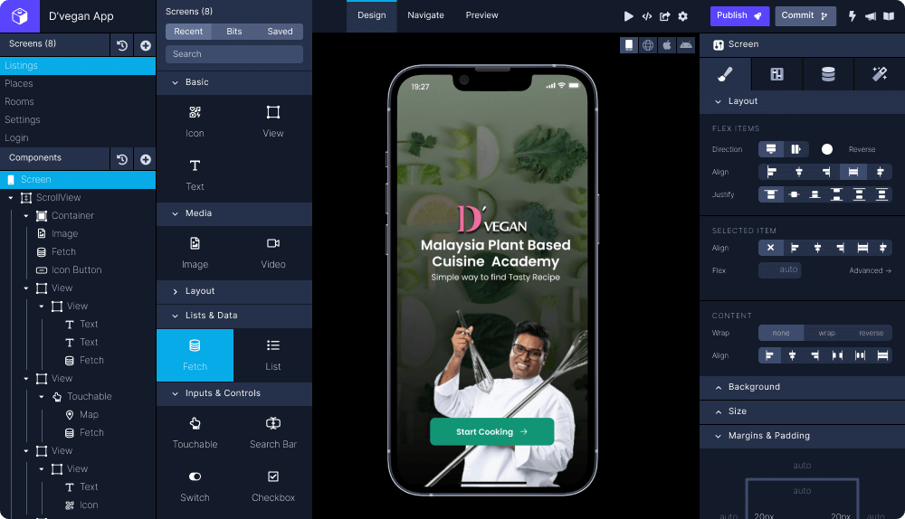 Our Expertise Mobile Application